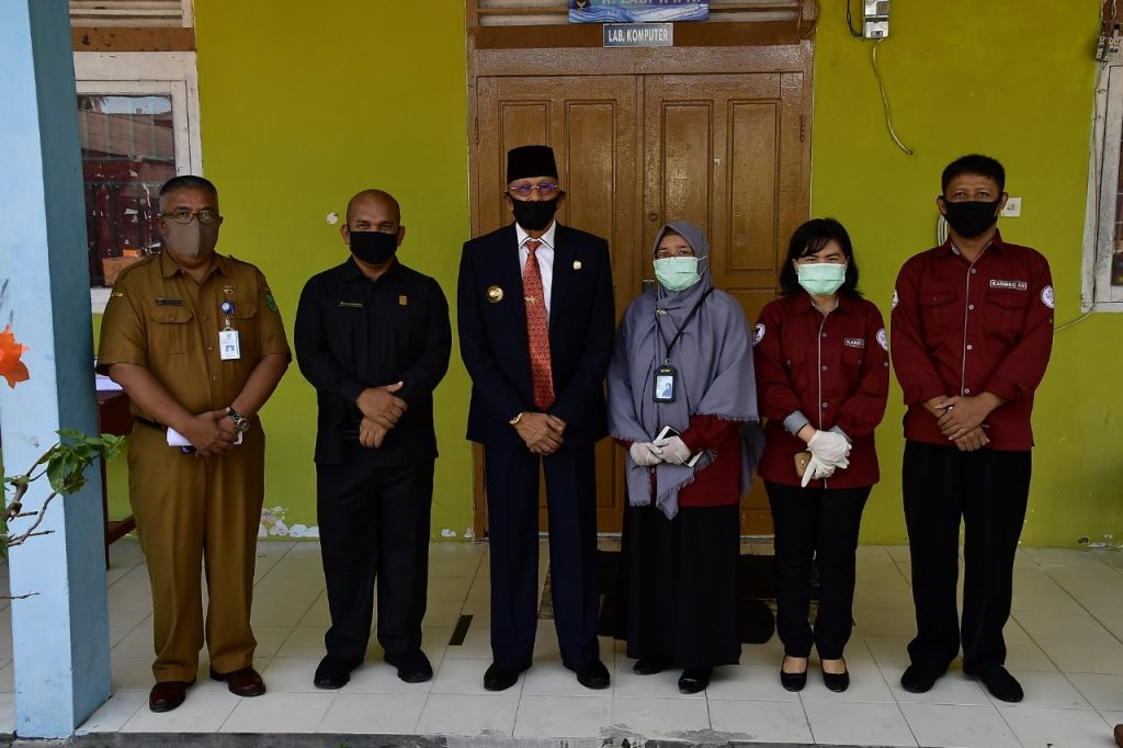 Bupati Hamid, Pantau Langsung Pelaksanaan Tes SKB