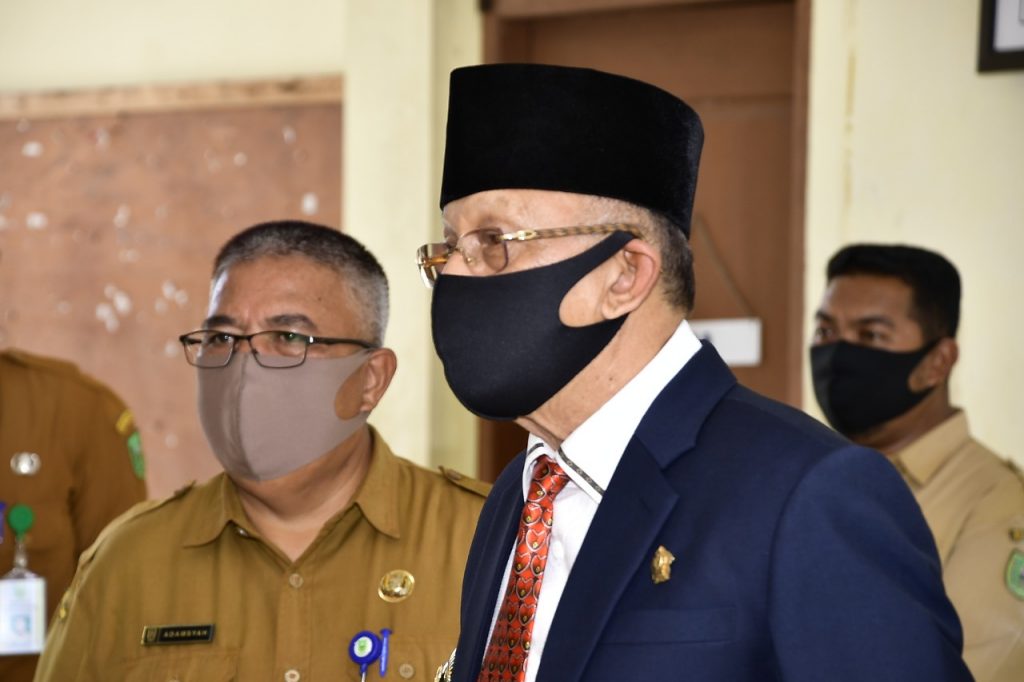 Bupati Hamid, Pantau Langsung Pelaksanaan Tes SKB
