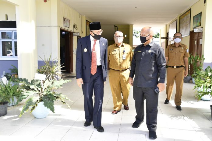 Bupati Hamid, Pantau Langsung Pelaksanaan Tes SKB